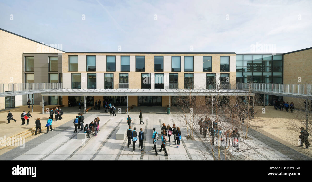 Thomas Tallis School, Greenwich, United Kingdom. Architect John Stock