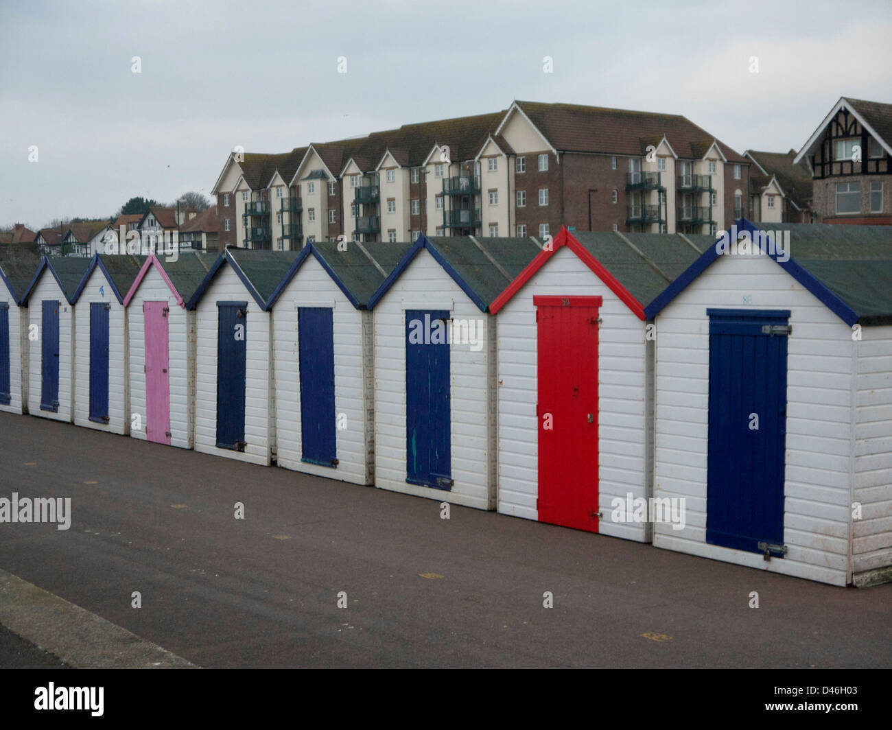 Beach Huts At Paignton South Devon Stock Photo Alamy