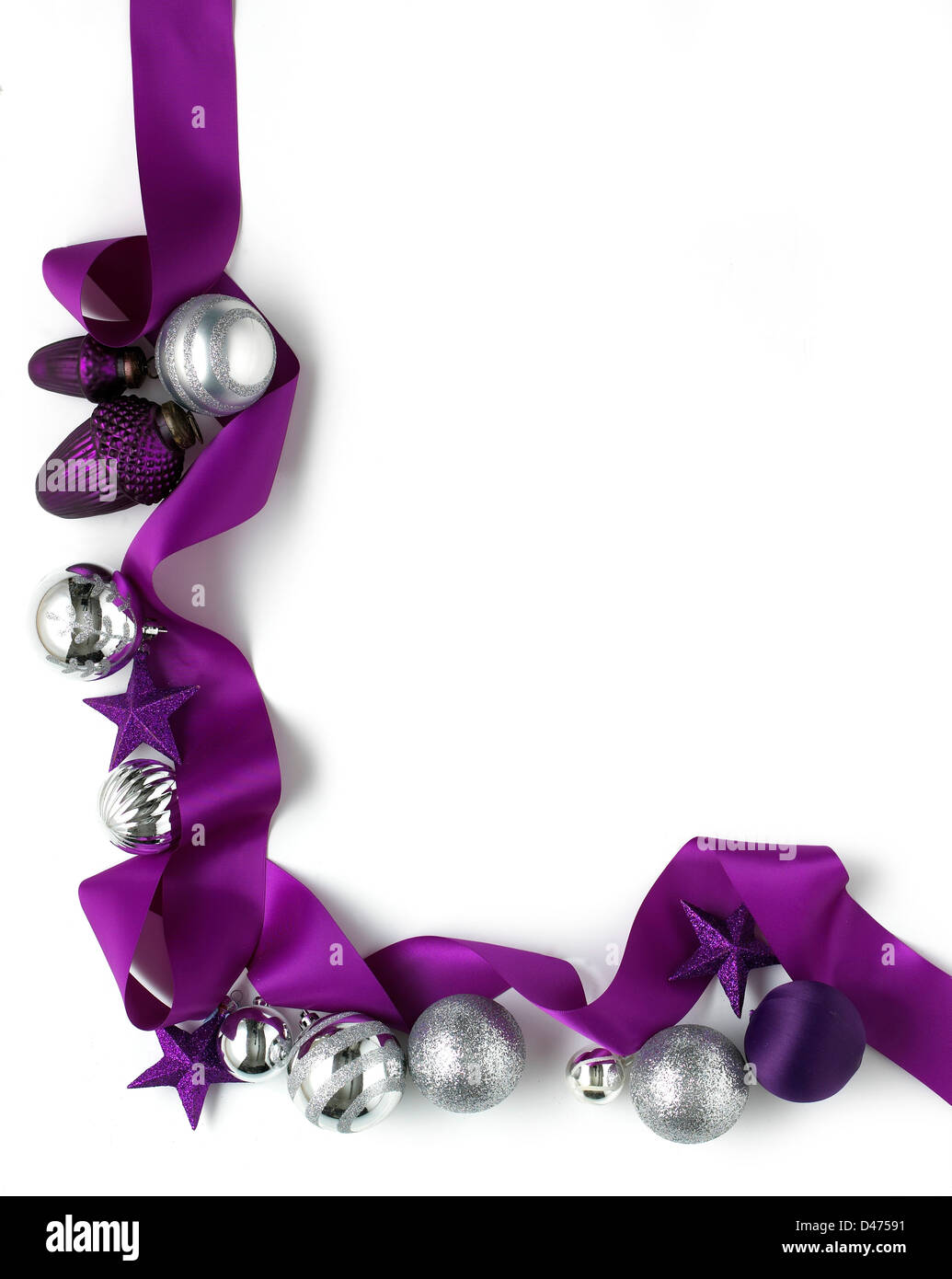 purple christmas ribbon cut out white background stock purple christmas ribbon cut out white background stock