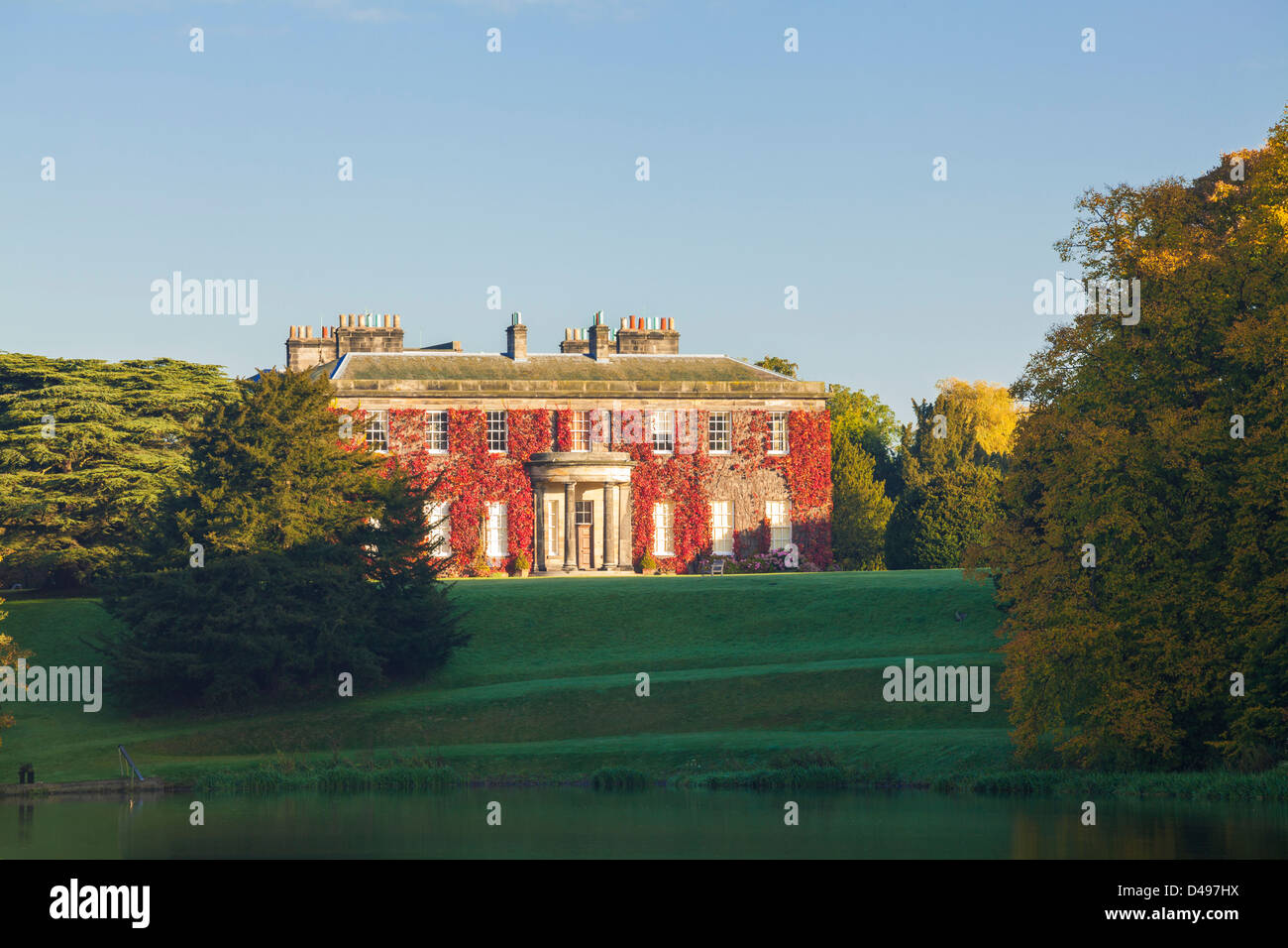 Copgrove Hall near Harrogate, North Yorkshire Stock Photo, Royalty Free