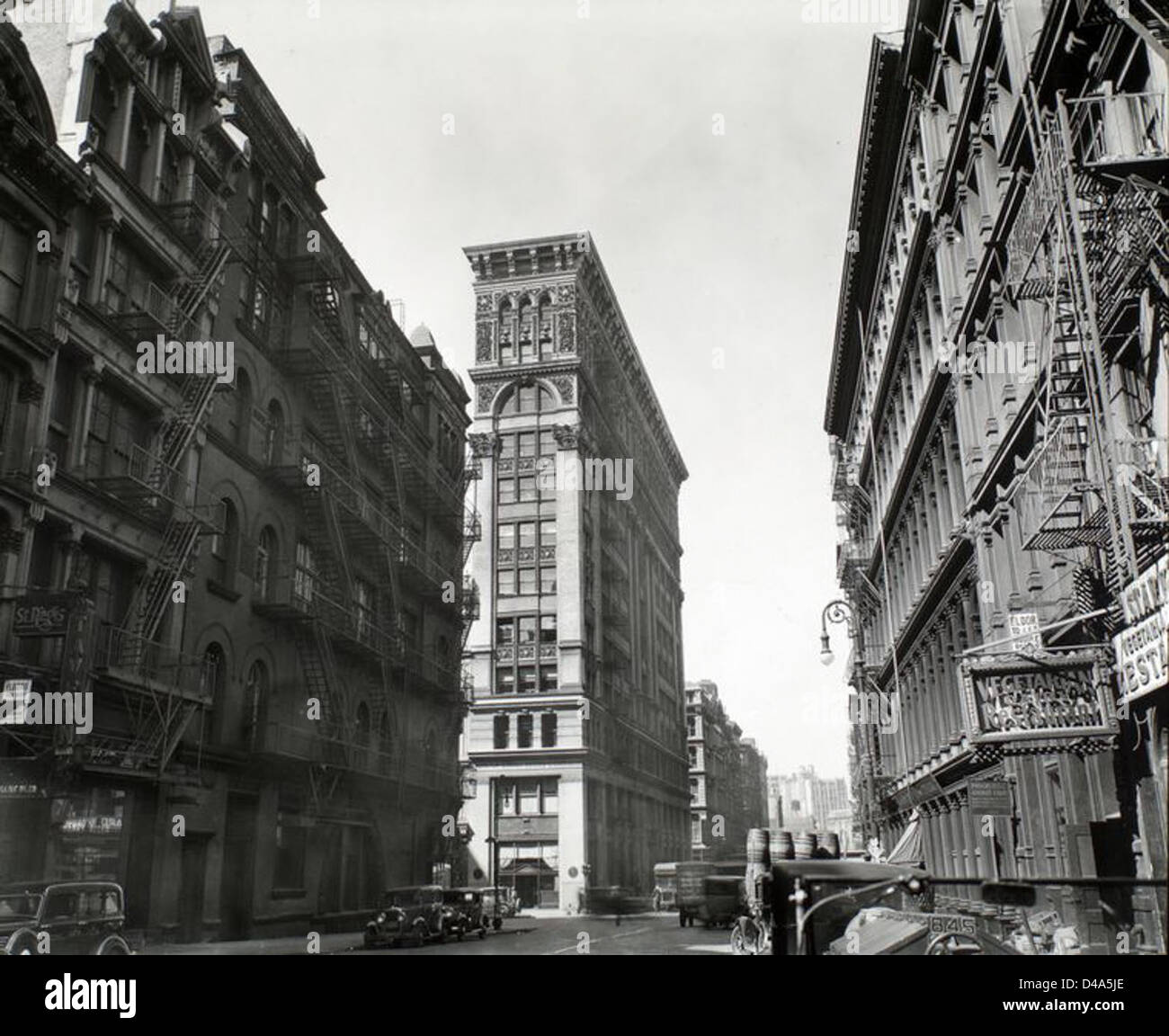 Broadway near Broome Street, Manhattan Stock Photo, Royalty Free Image