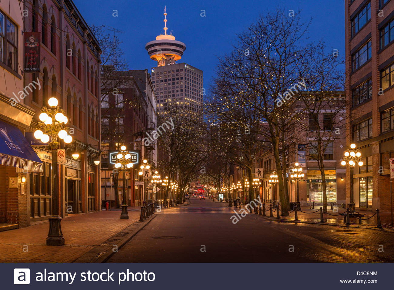 Gastown, Vancouver, British Columbia, Canada Stock Photo, Royalty Free
