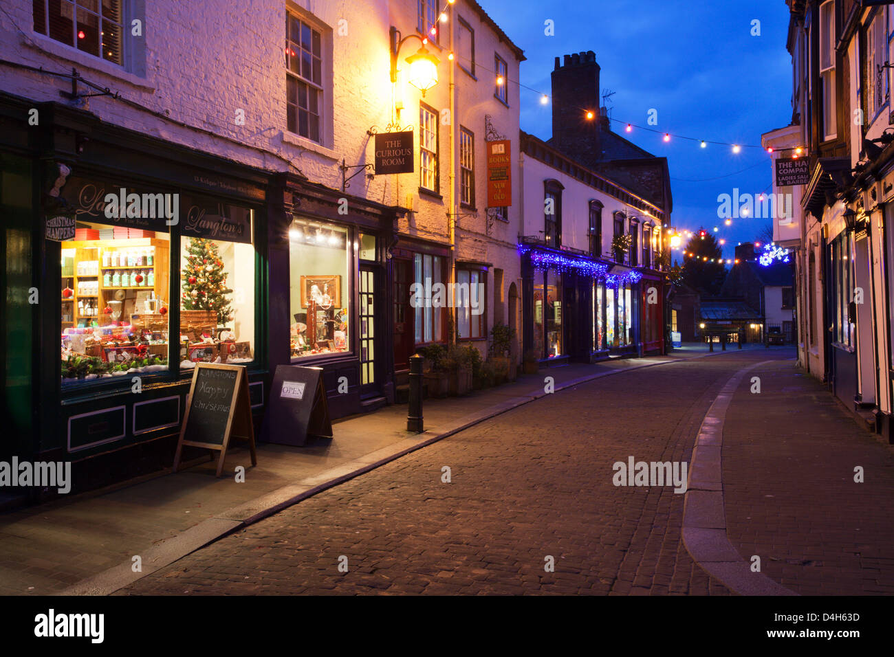independent shops and christmas lights on kirkgate ripon independent shops and christmas lights on kirkgate ripon