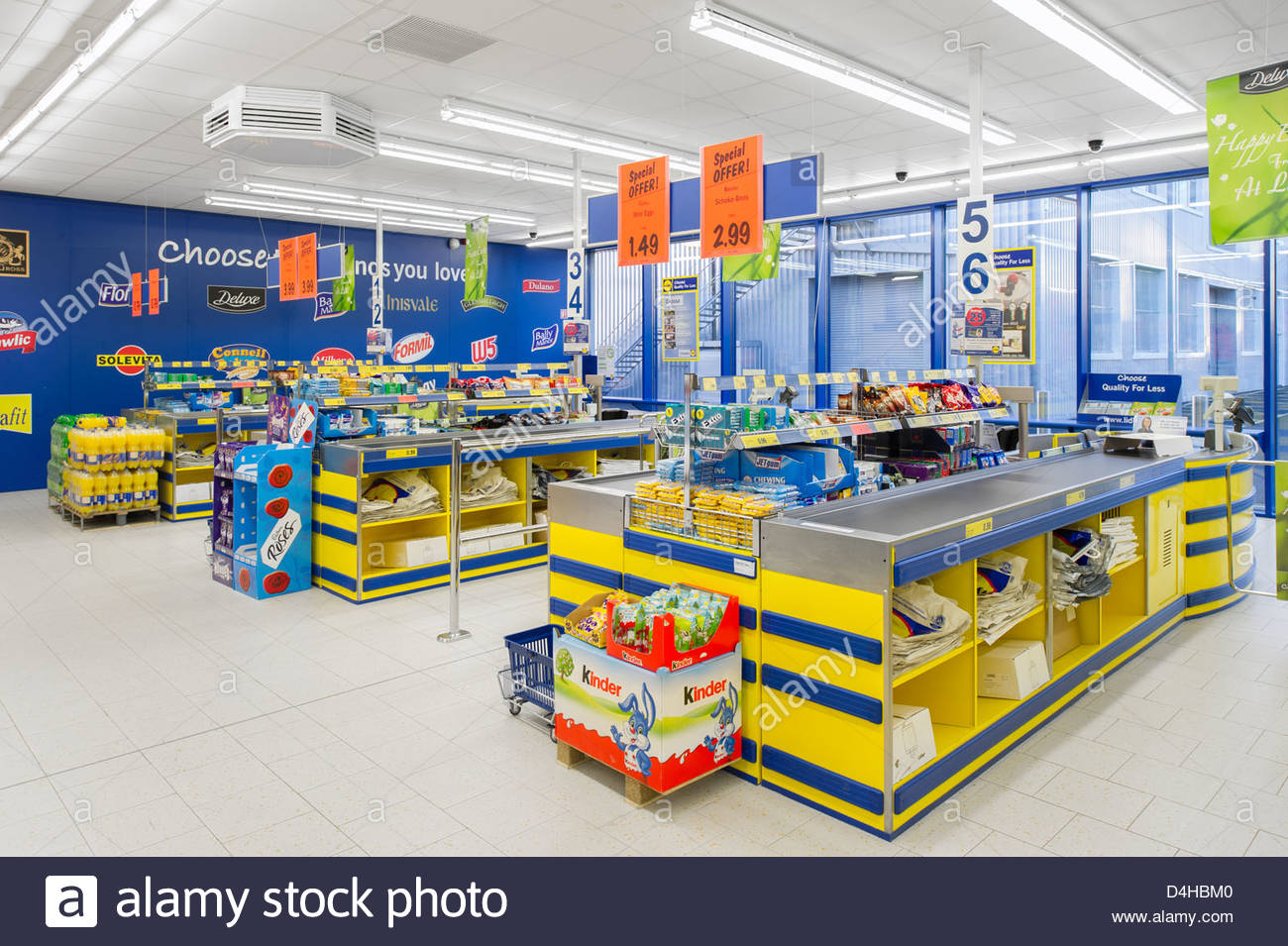 Interior of Lidl Store Stock Photo, Royalty Free Image 54472096 Alamy
