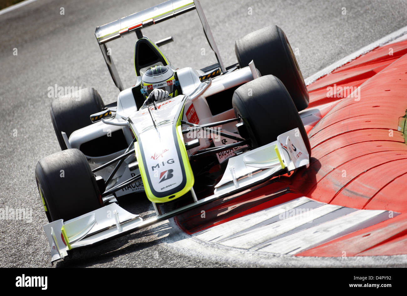 British Formula One Driver Jenson Button Of Brawn GP Exits Rettifilo