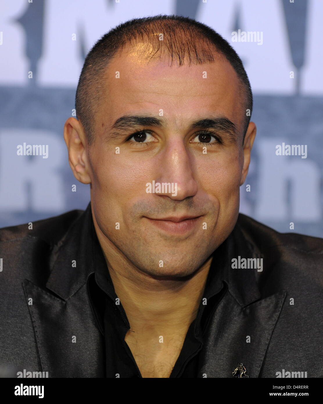 German super middleweight champion Arthur Abraham pictured during a press conference in Berlin, Germany, 14 October 2009. Undefeated Abraham will take on US ... - german-super-middleweight-champion-arthur-abraham-pictured-during-D4RERR
