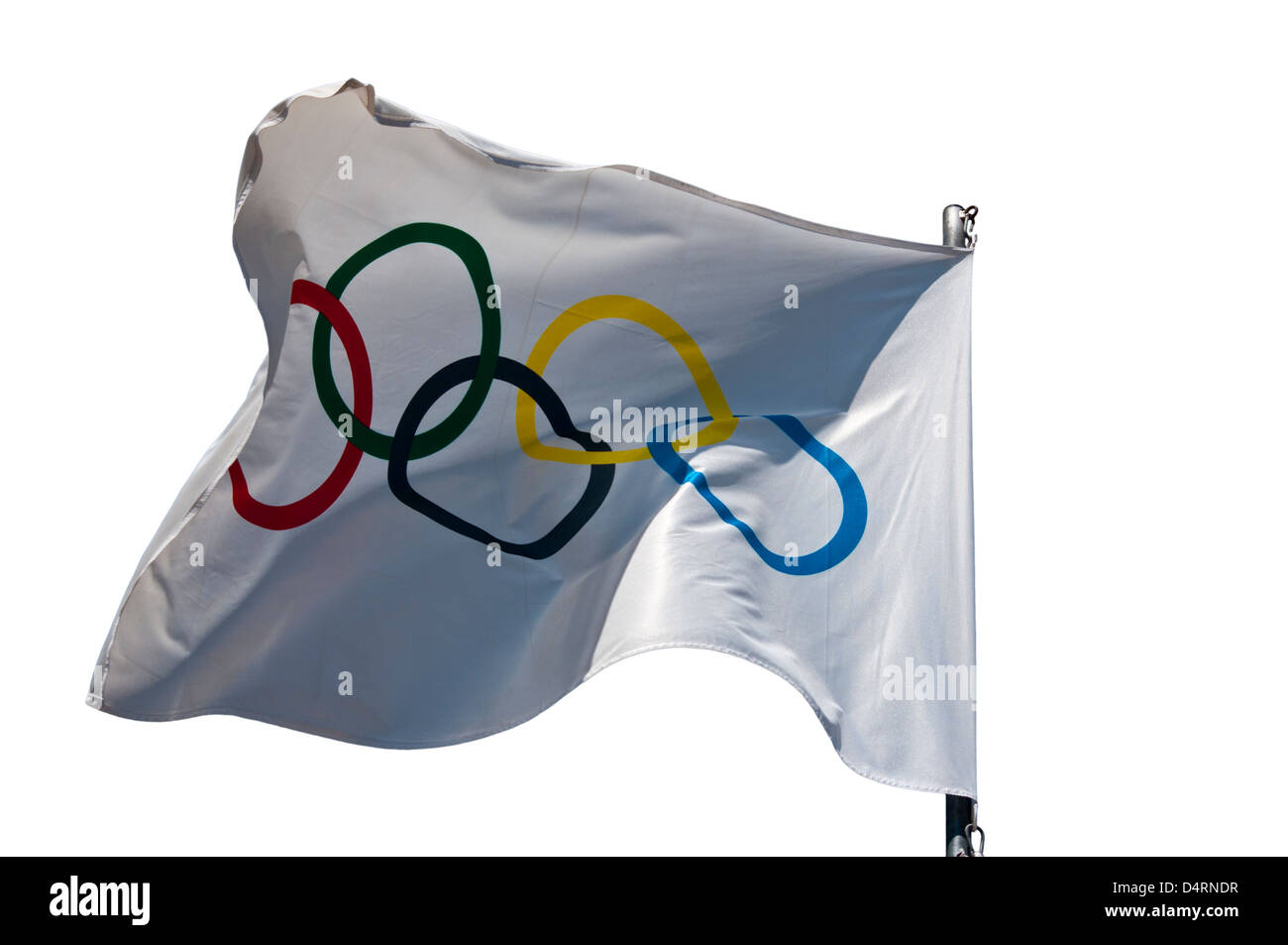 Olympic Rings Flag Hi Res Stock Photography And Images Alamy