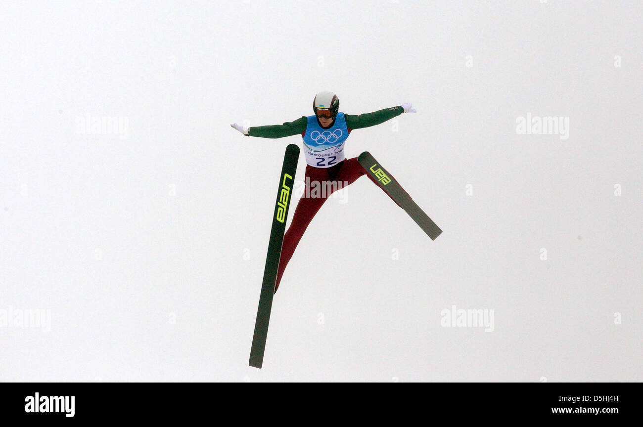 Vitaliy Shumbarets Of Ukraine Fails In His Jump During The with regard to Ski Jumping Fails