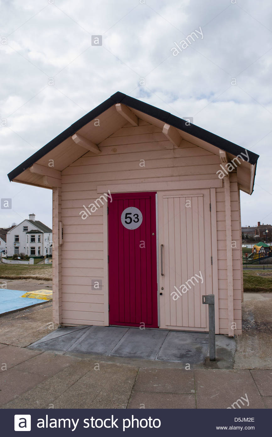 Beach hut at Mablethorpe Stock Photo, Royalty Free Image 55115270 Alamy