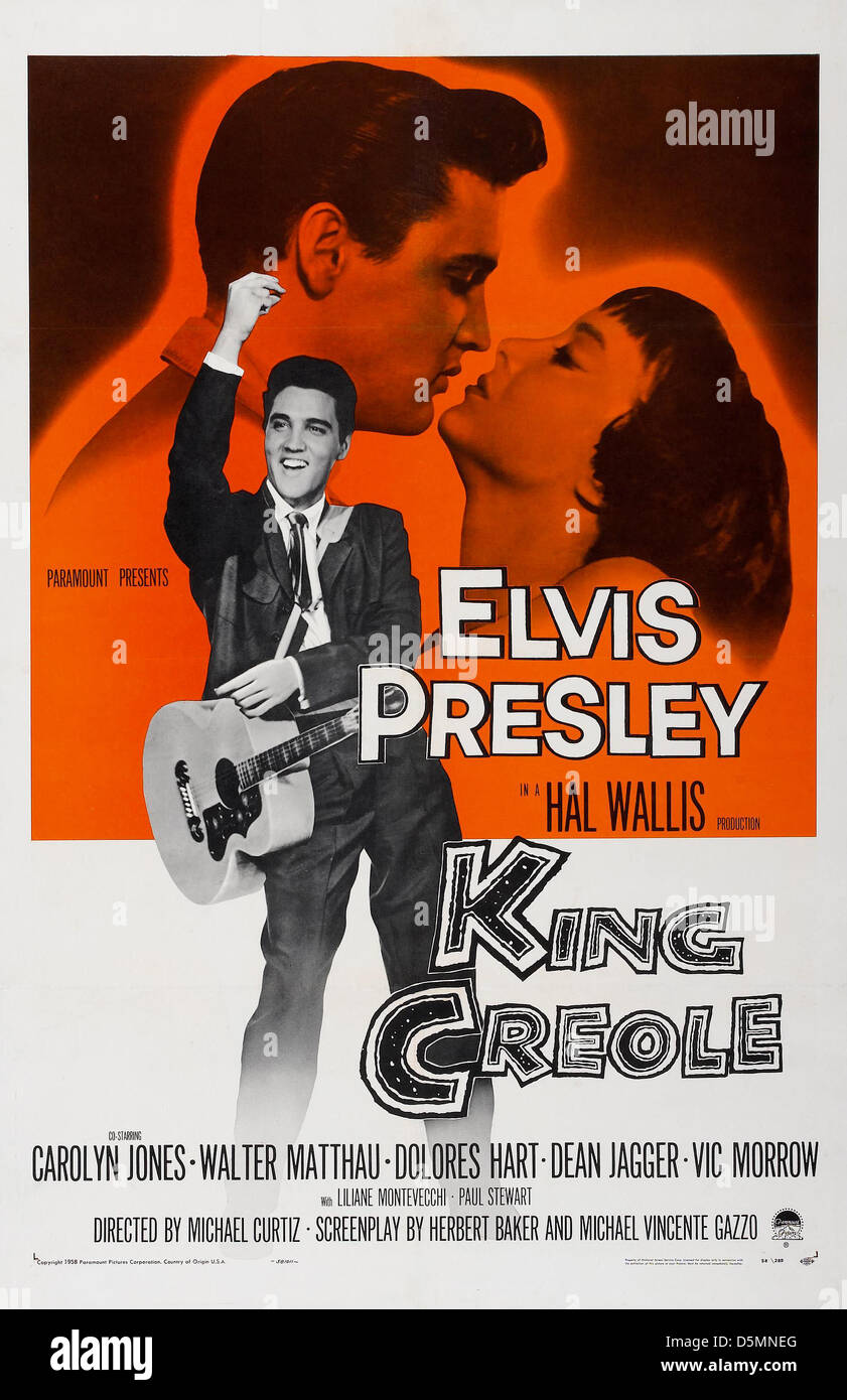 King Creole Carolyn Jones Elvis High Resolution Stock Photography And