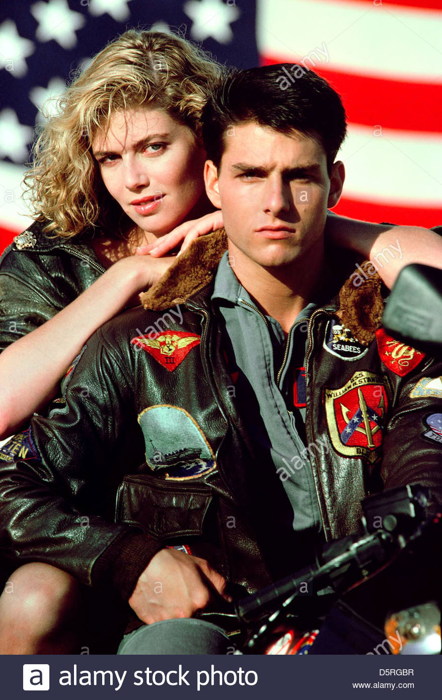 KELLY MCGILLIS & TOM CRUISE TOP GUN (1986 Stock Photo, Royalty Free Image: 55222155 - Alamy