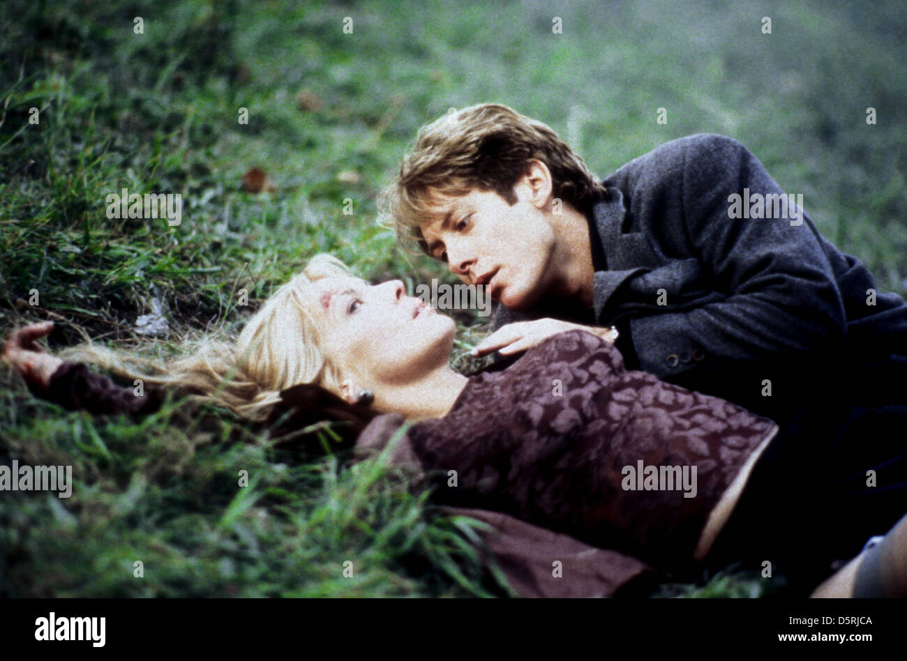 DEBORAH KARA UNGER & JAMES SPADER CRASH (1996 Stock Photo, Royalty Free