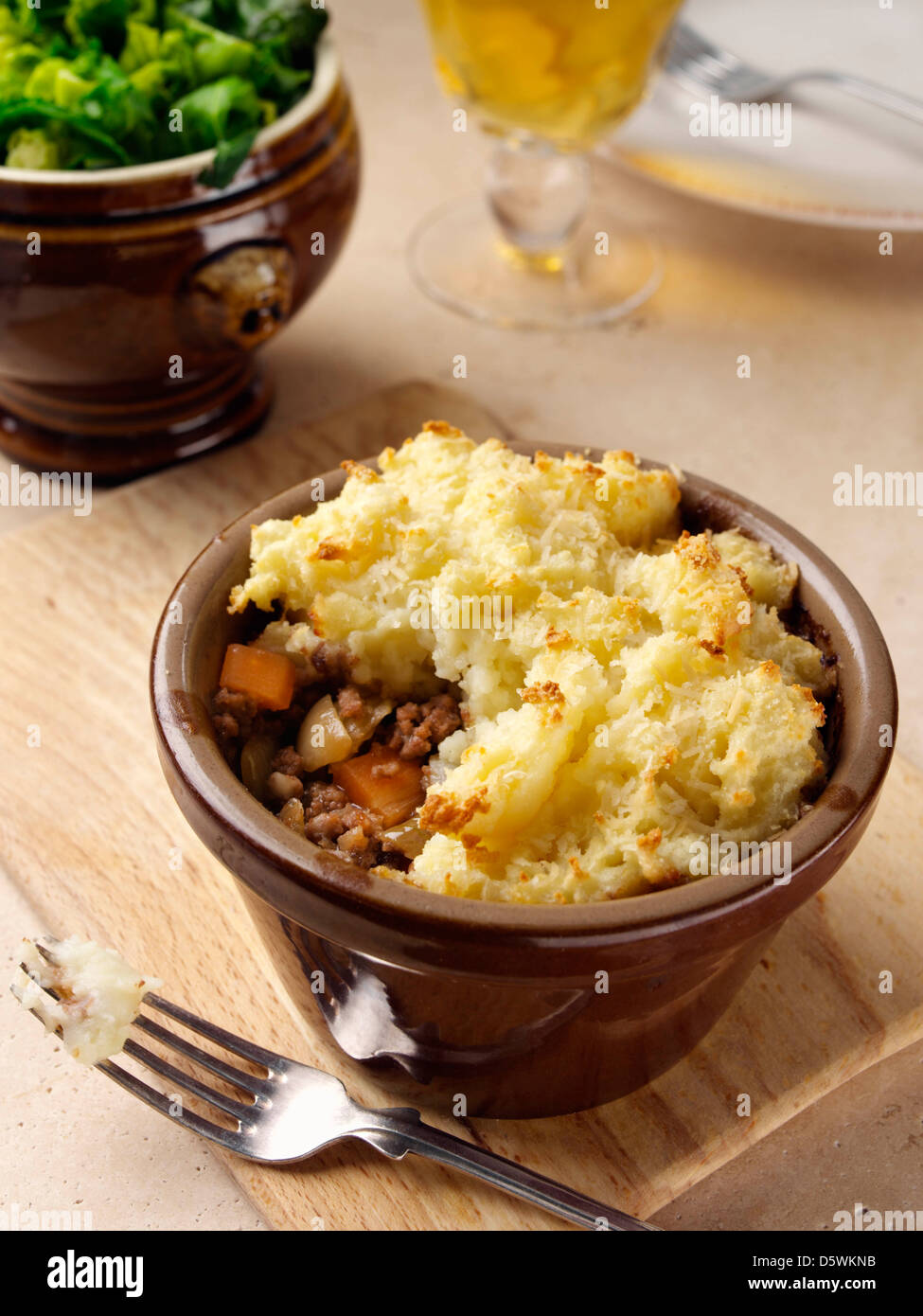 Individual cottage pie Stock Photo, Royalty Free Image 55268679 Alamy
