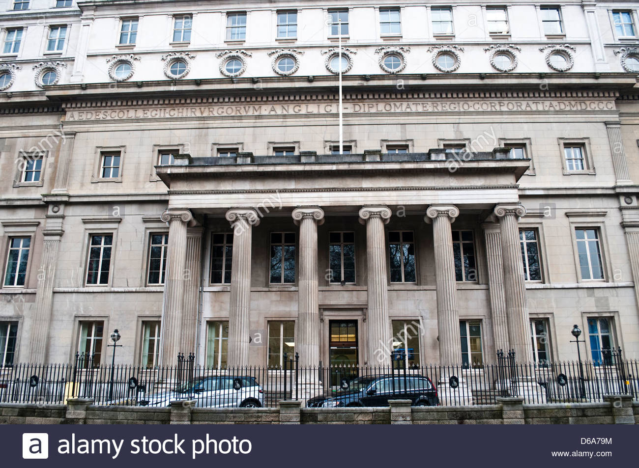 Royal College of surgeons of England on Lincoln's Inn Fields, London