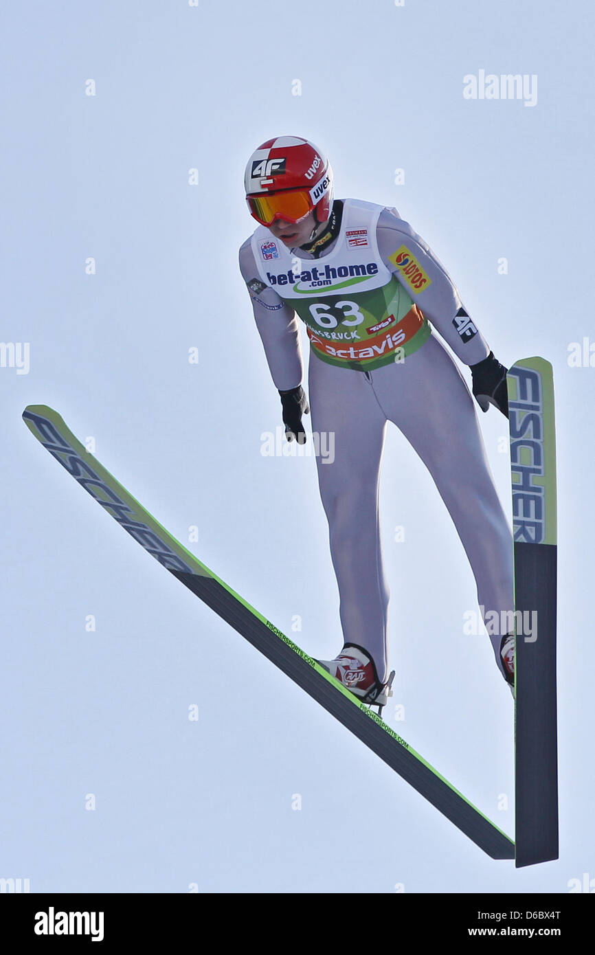 Polish Ski Jumper Kamil Stoch Jumps From The Bergisel Ski Jump regarding Amazing  ski jumping kamil stoch for Invigorate