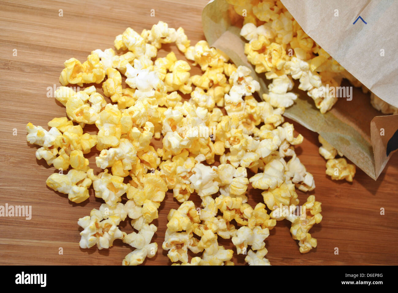 Bagged Popcorn Stock Photo, Royalty Free Image 55643856 Alamy