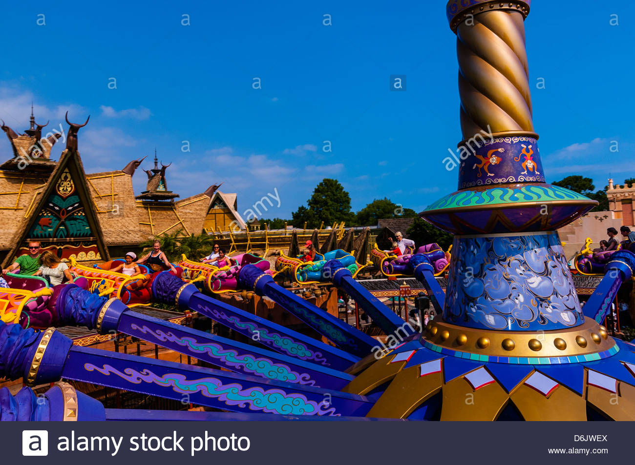 The Magic Carpets of Aladdin ride, Adventureland, Magic Kingdom, Walt