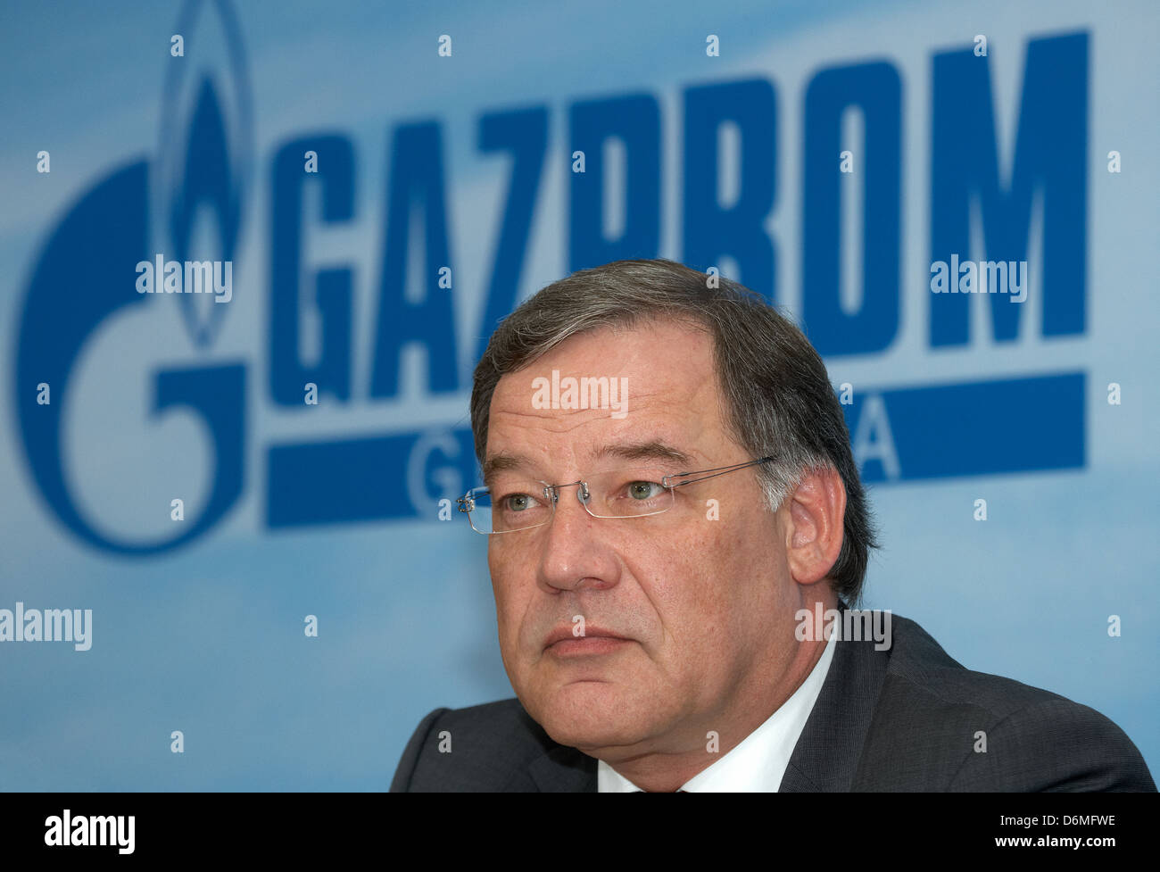 Berlin, Germany, Andrey Biryulin, managing director of Gazprom Germania GmbH Stock Photo - berlin-germany-andrey-biryulin-managing-director-of-gazprom-germania-D6MFWE