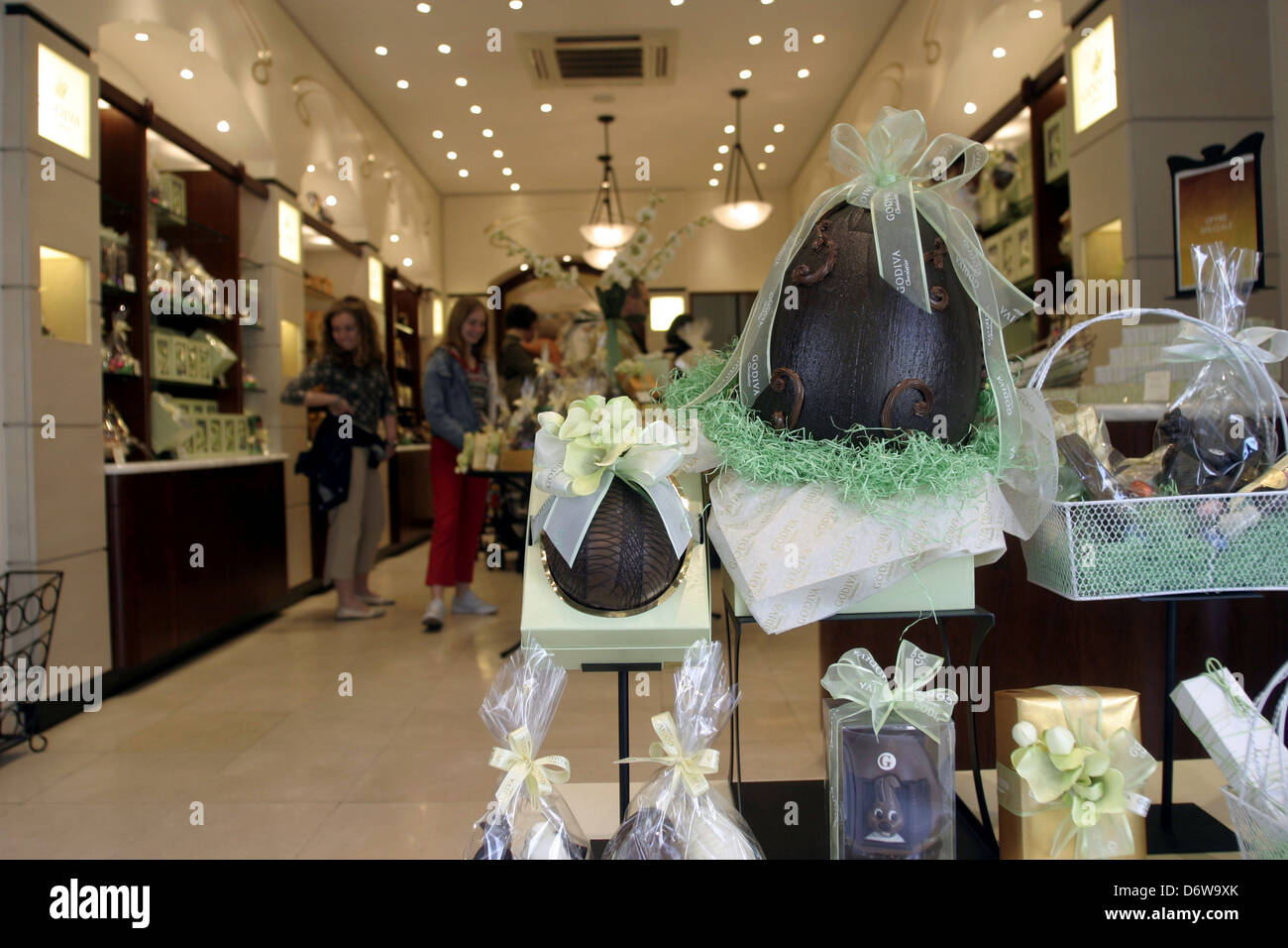 Belgium, Brussels, Godiva Chocolate Shop, Avenue Louise, Chocolate