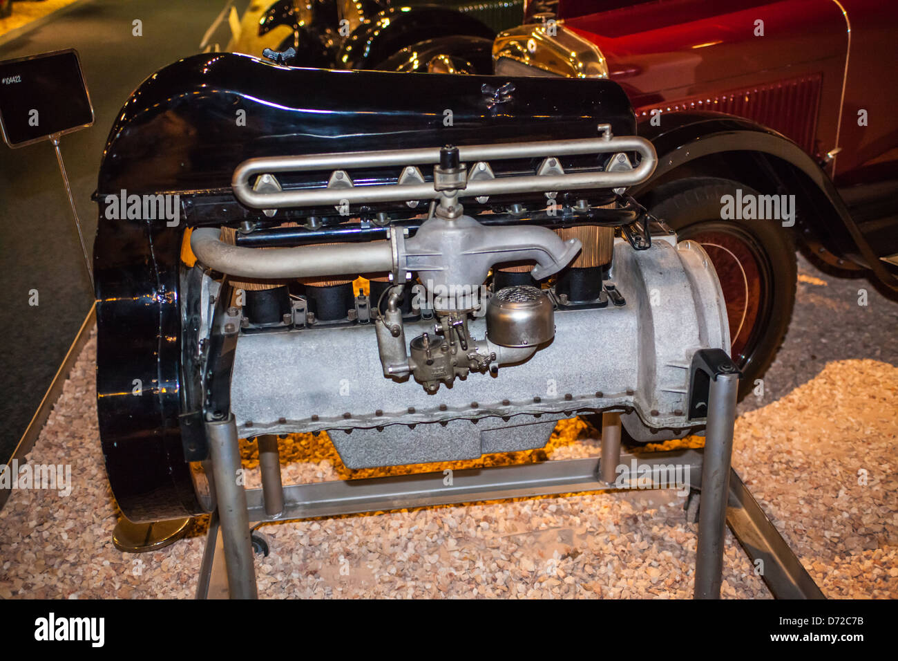 1926 Franklin Air Cooled Engine At The National Automobile Museum In 1926-franklin-air-cooled-engine-at-the-national-automobile-museum-in