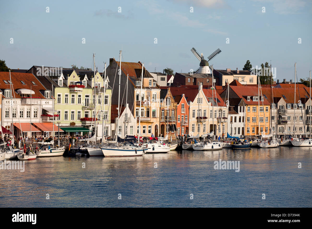 Cityscape, Sonderborg, Denmark, Europe Stock Photo, Royalty Free Image