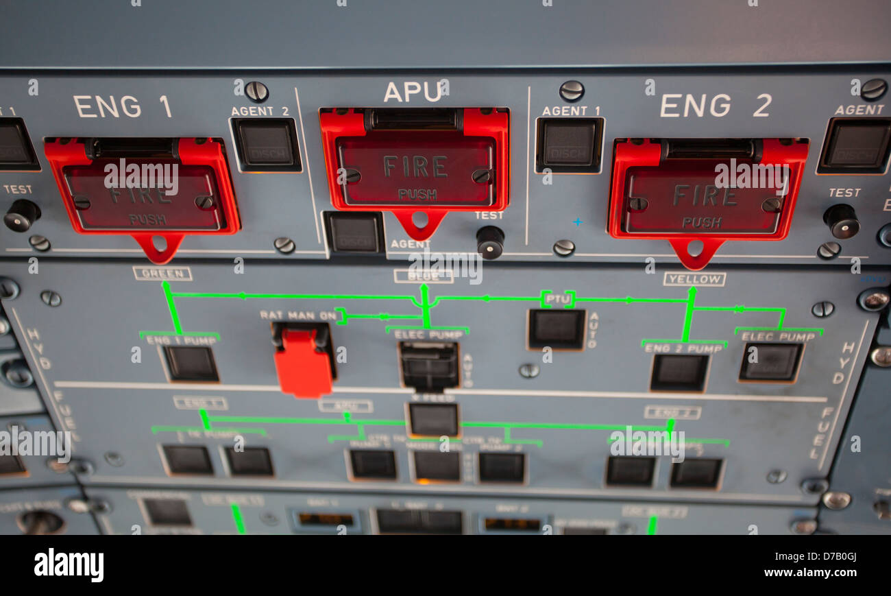 Airbus A320 Instrument Panel Stock Photo, Royalty Free Image 56175634