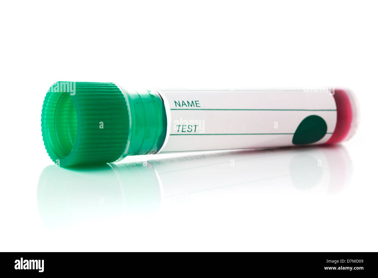 Blood Sample Tube Stock Photo Alamy