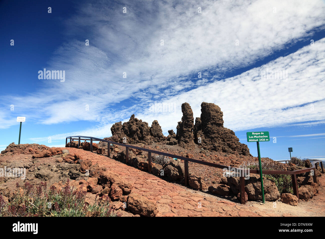 La Palma Canary Islands At The Peak Of The Volcano Island At Roque De