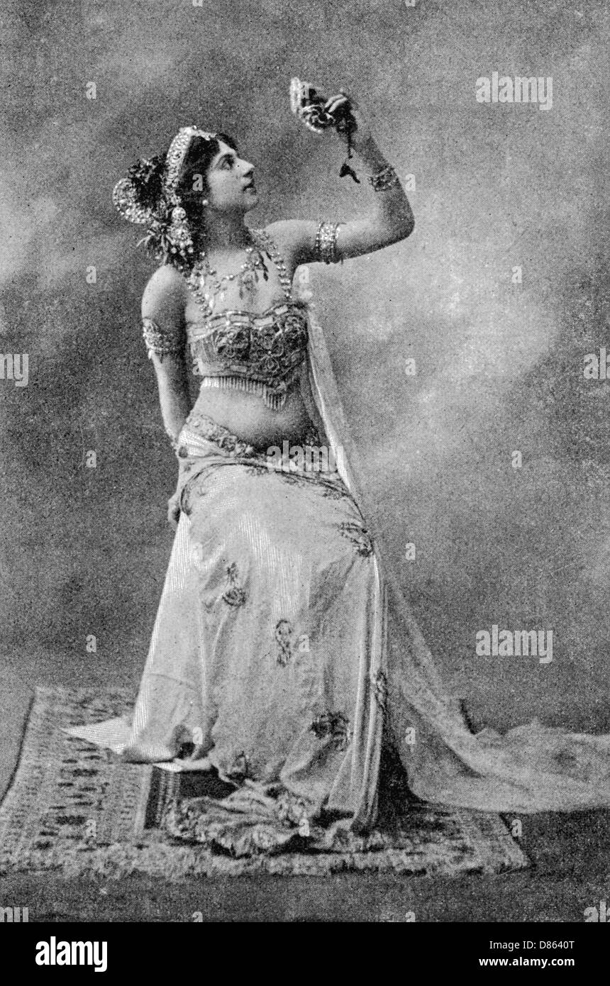 Mata Hari Dancing At Olympia Stock Photo, Royalty Free Image: 56683224