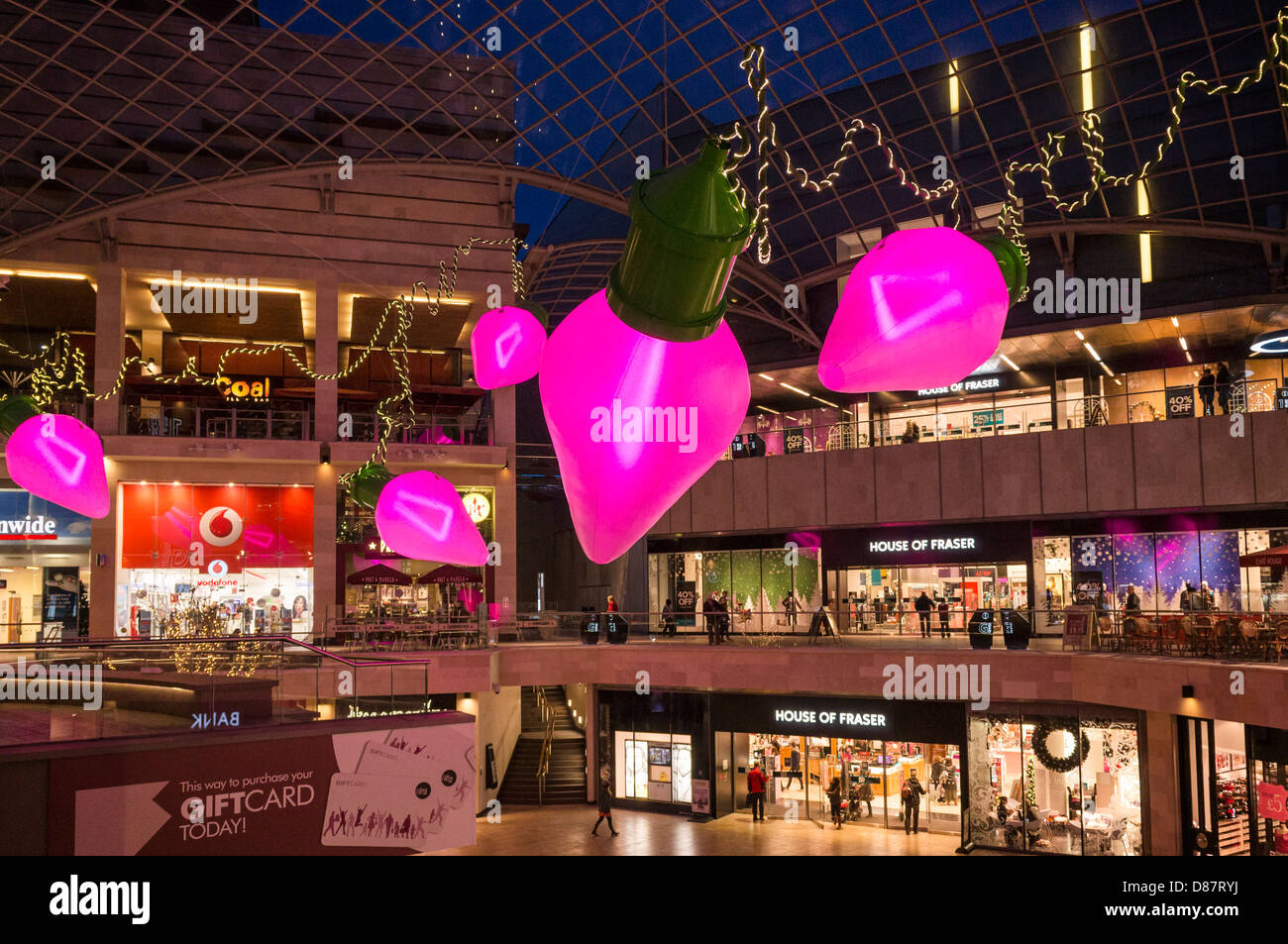 shopping centre with christmas decorations cabot circus shopping centre with christmas decorations cabot circus