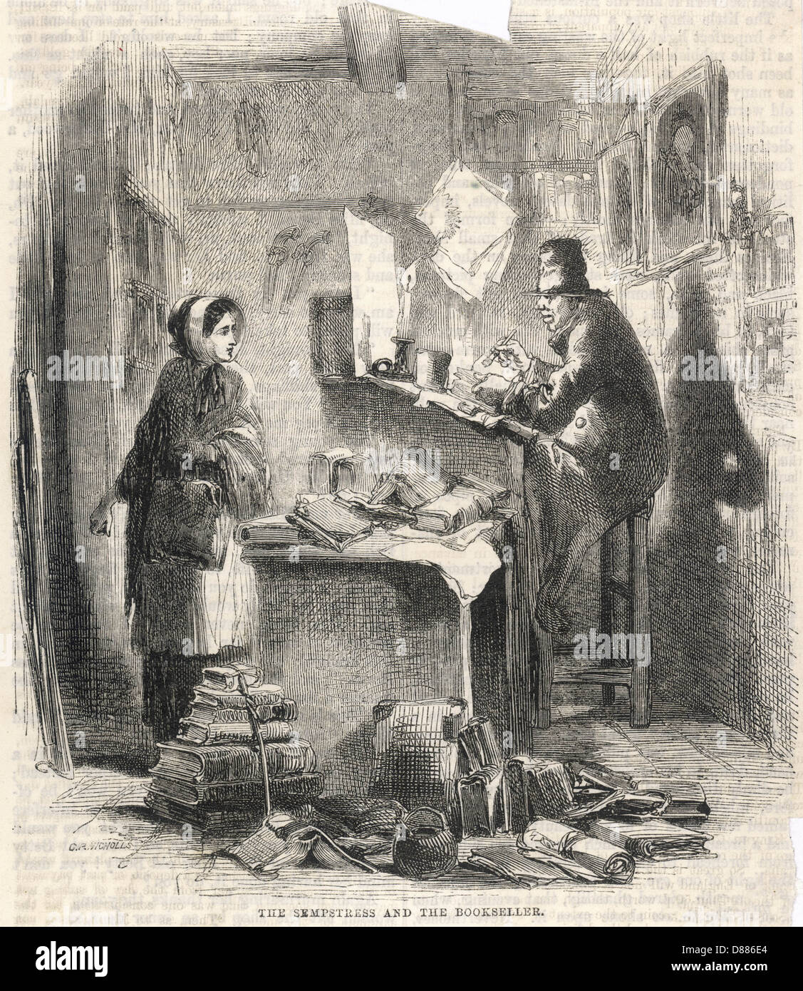 A Victorian Office Stock Photo, Royalty Free Image 56729068 Alamy