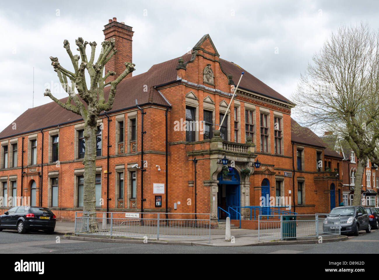 Thornhill Road Police Station in Handsworth, Birmingham Stock Photo