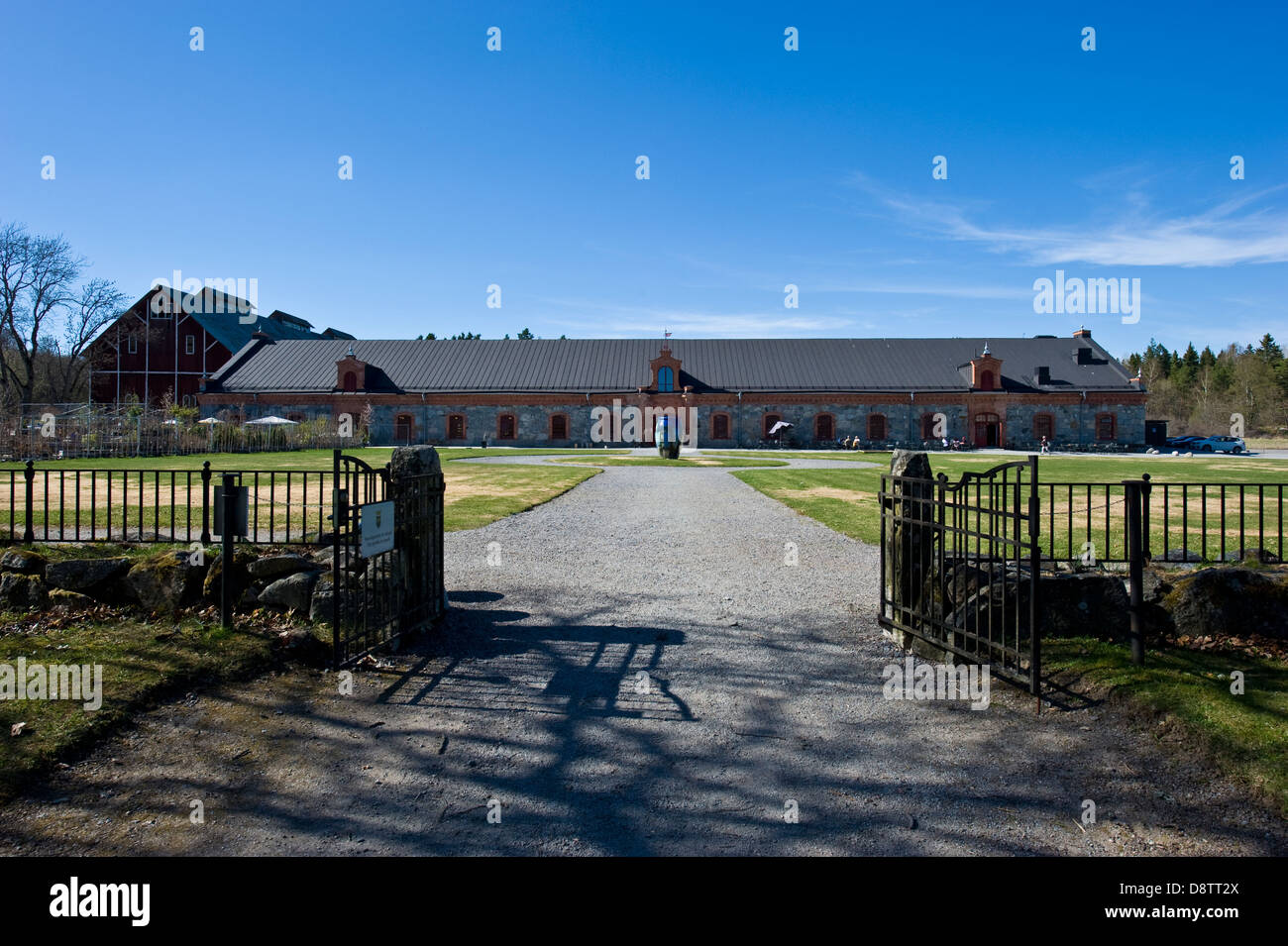 Steninge Manor North Of Stockholm Sigtuna Municipality Stock Photo