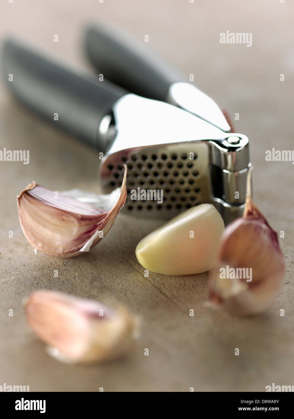 Garlic crusher Stock Photo, Royalty Free Image 57105663 Alamy