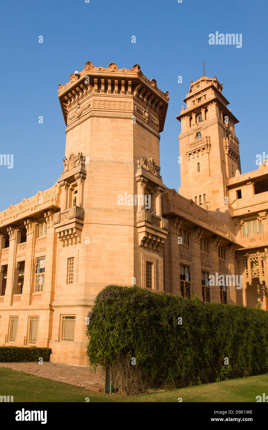 Facade Of A Palace Umaid Bhawan Palace Jodhpur Rajasthan India