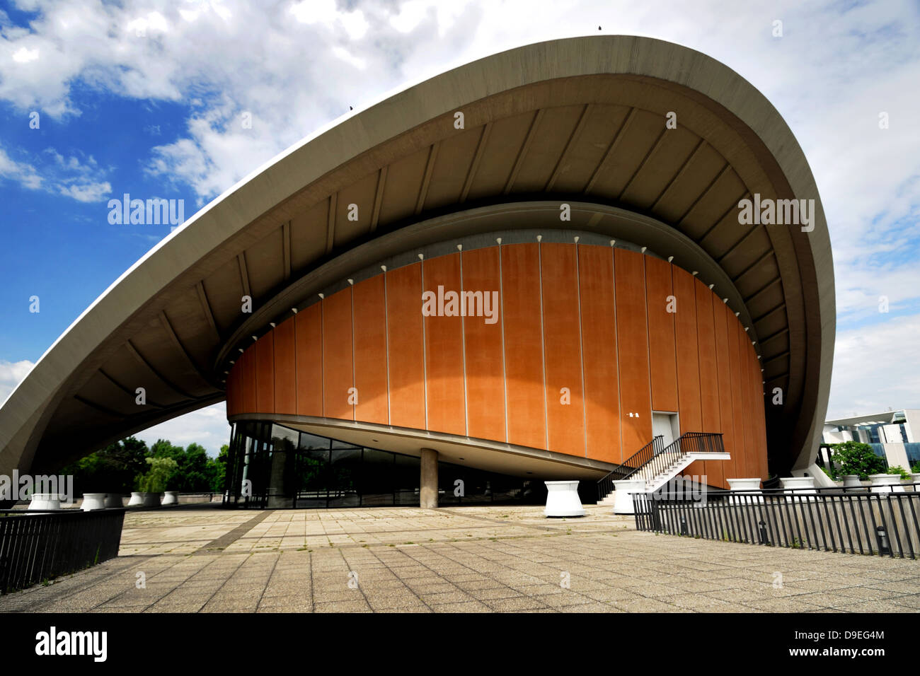 Stock photo berlin haus der kulturen welt welt house of world cultures designed in 1957 by american architect hugh stubbins jr