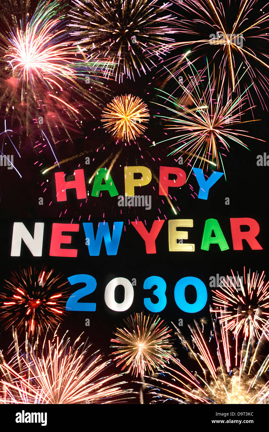 HAPPY NEW YEAR 2030 Stock Photo, Royalty Free Image 57692752 Alamy