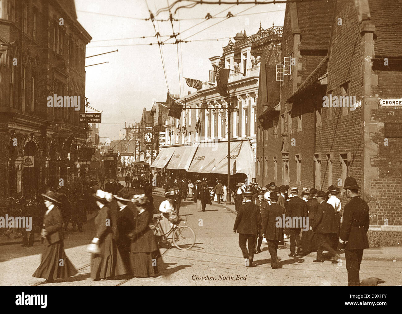 Croydon North End early 1900s Stock Photo 57734991 Alamy