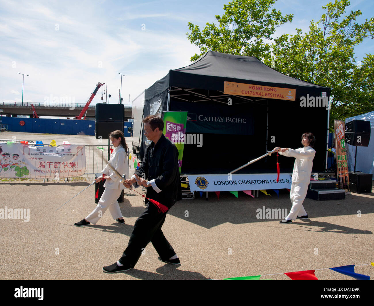 London, UK. 30th June 2013. Martial Arts display at the 18th annual