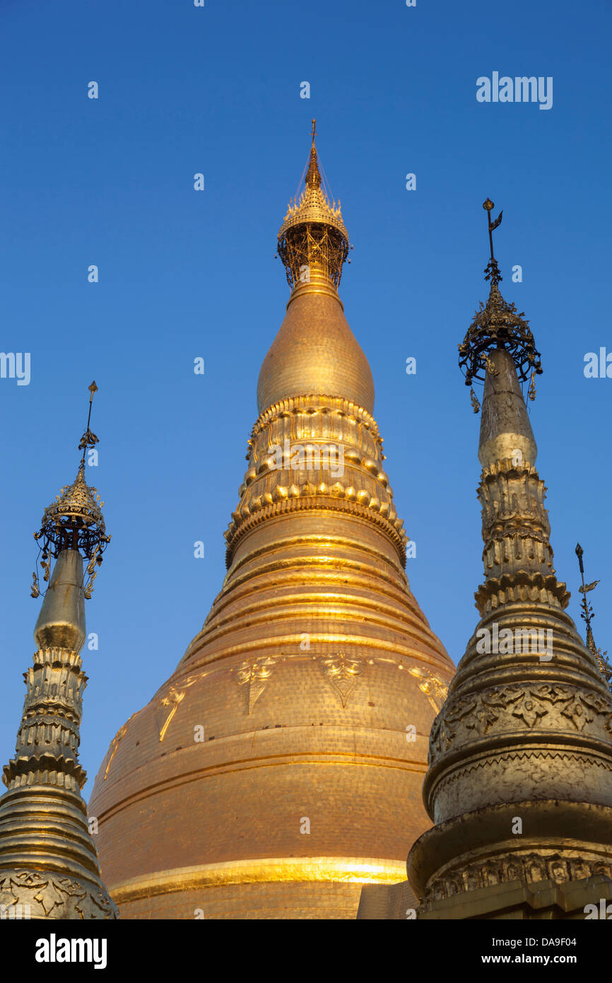 Asia Myanmar Burma Yangon Rangoon Shwedagon Shwe Dagon Shwedagon