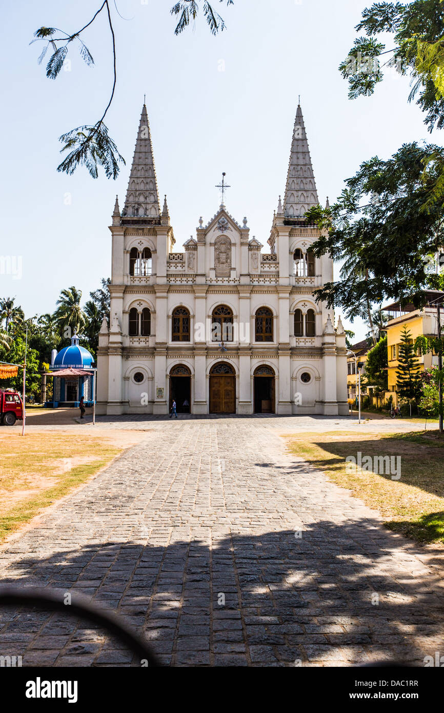 Santa Cruz Cathedral Basilica, Kochi, Kerela, India Stock Photo
