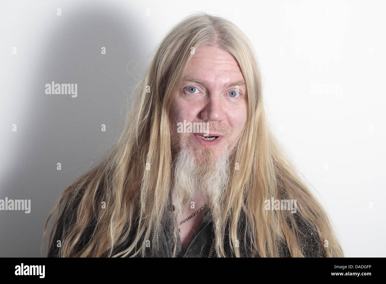 Bass Guitar Player And Singer Marco Hietala Of The Finnish