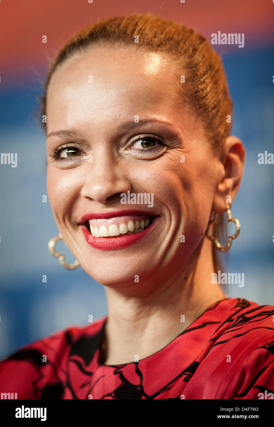 Director Victoria Mahoney poses during the press conference for the film &#39;Yelling To The Sky&#39; during the 61st Berlin International Film Festival in Berlin, ... - director-victoria-mahoney-poses-during-the-press-conference-for-the-DAF7W2