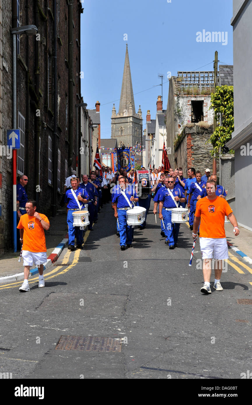 Ulster Orangemen Parade Hi Res Stock Photography And Images Alamy