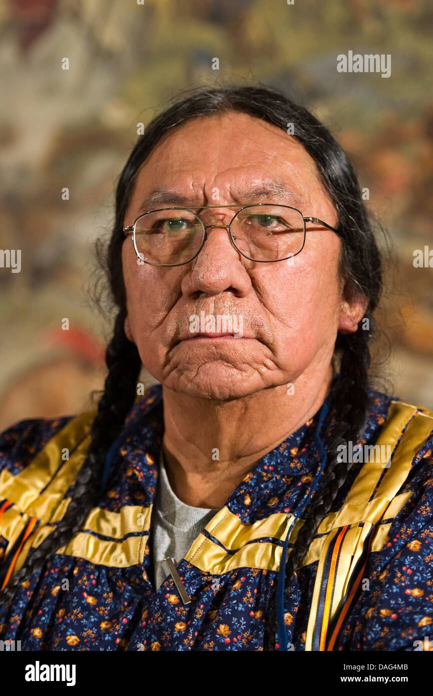 Ernie LaPointe, greatgrandson of Hunkpapa Lakota Sioux chief Sitting