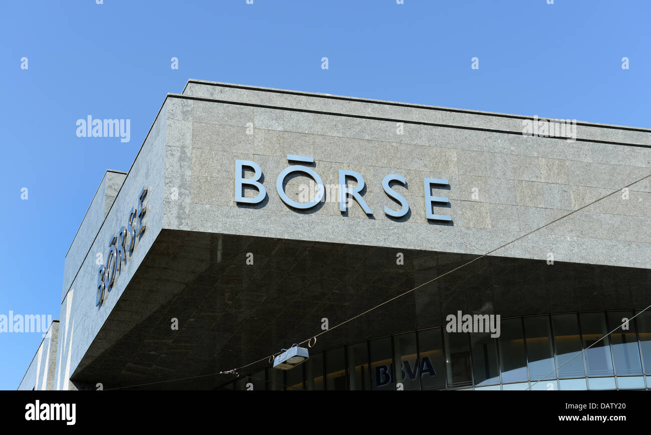 Swiss stock exchange options