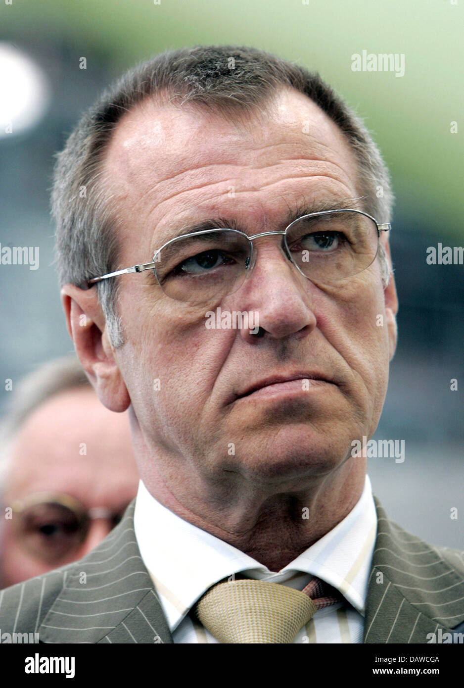 Gerhard Puttfarcken, CEO of Airbus Germany, is pictured during his visit to ...