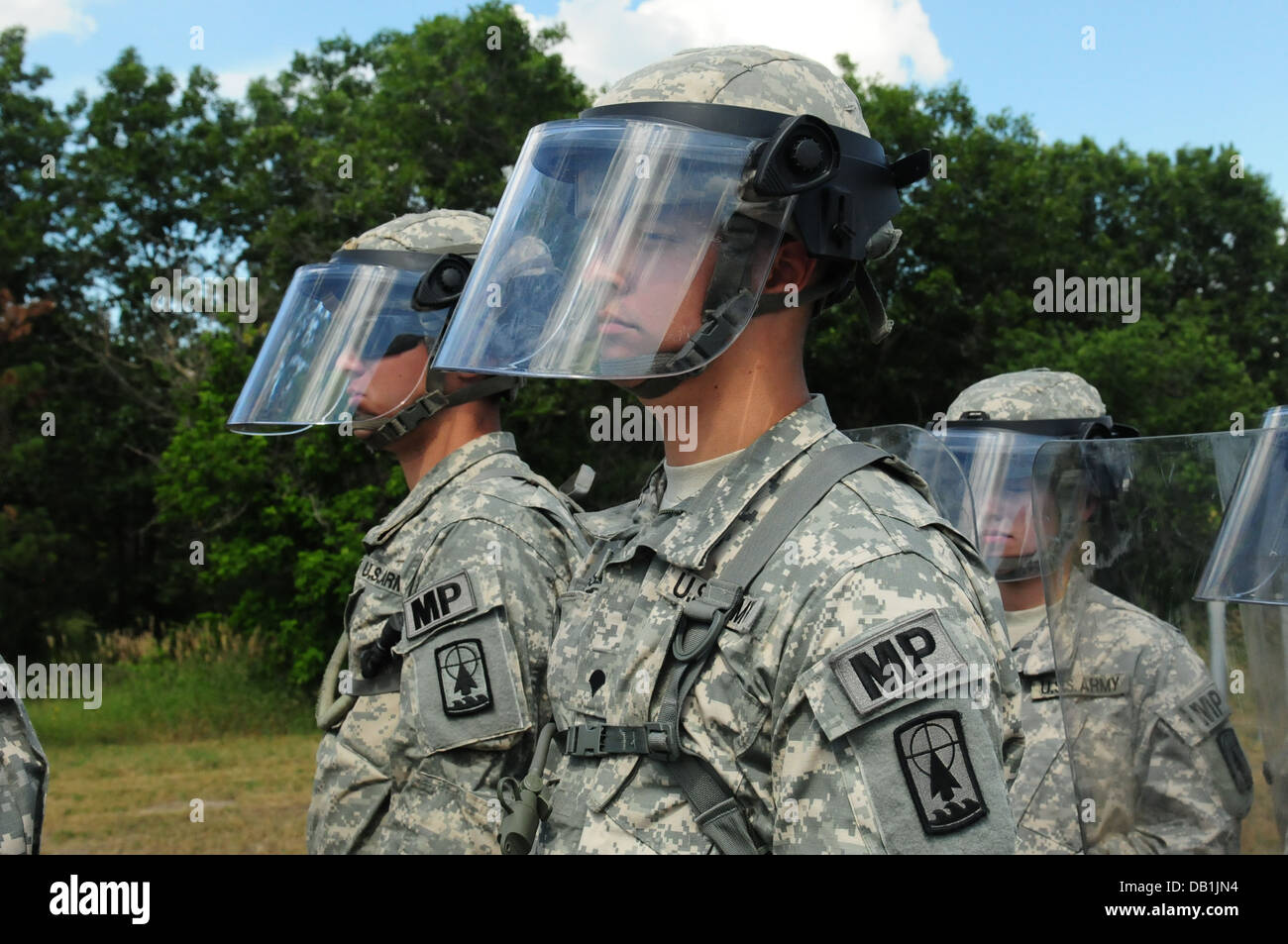 Soldiers of the Wisconsin Army National Guard's 32nd Military Police