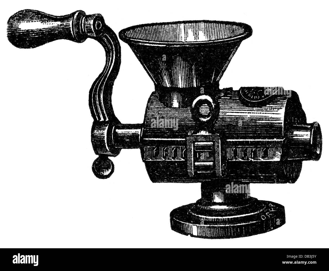 Uncategorized Household Kitchen Appliances household kitchen and kitchenware mangler wood engraving 19th stock photo century appliance kitchen
