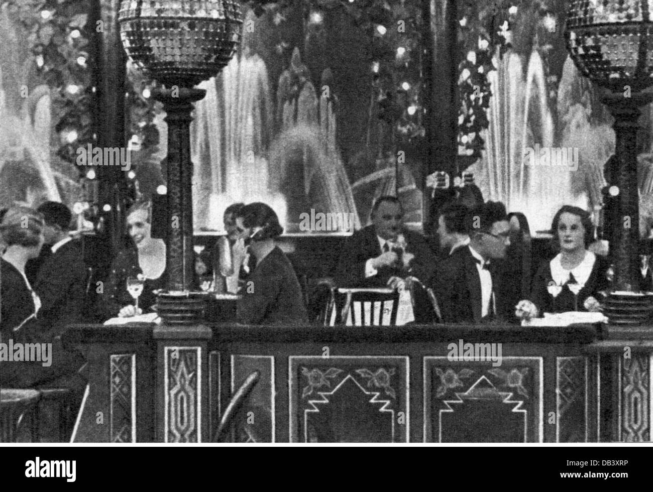 geography travel Germany Berlin gastronomy ballroom "Resi" interior